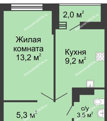 Квартира на продажу в Ростове-на-Дону, улица Нансена, 83 фото №1
